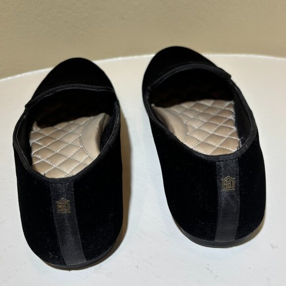 🐥Birdies Starling Black Suede Velvet Slipper Size 9.5 - Picture 5 of 11